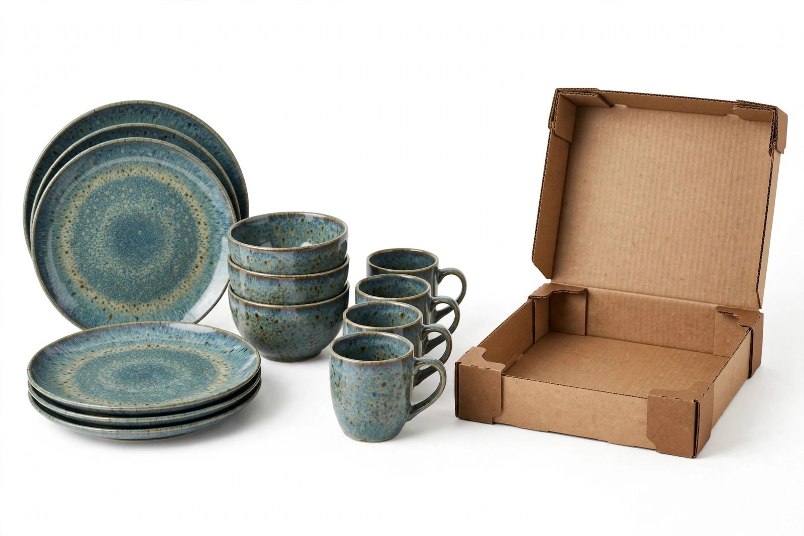 Ceramic Dinnerware Set (16-Piece)