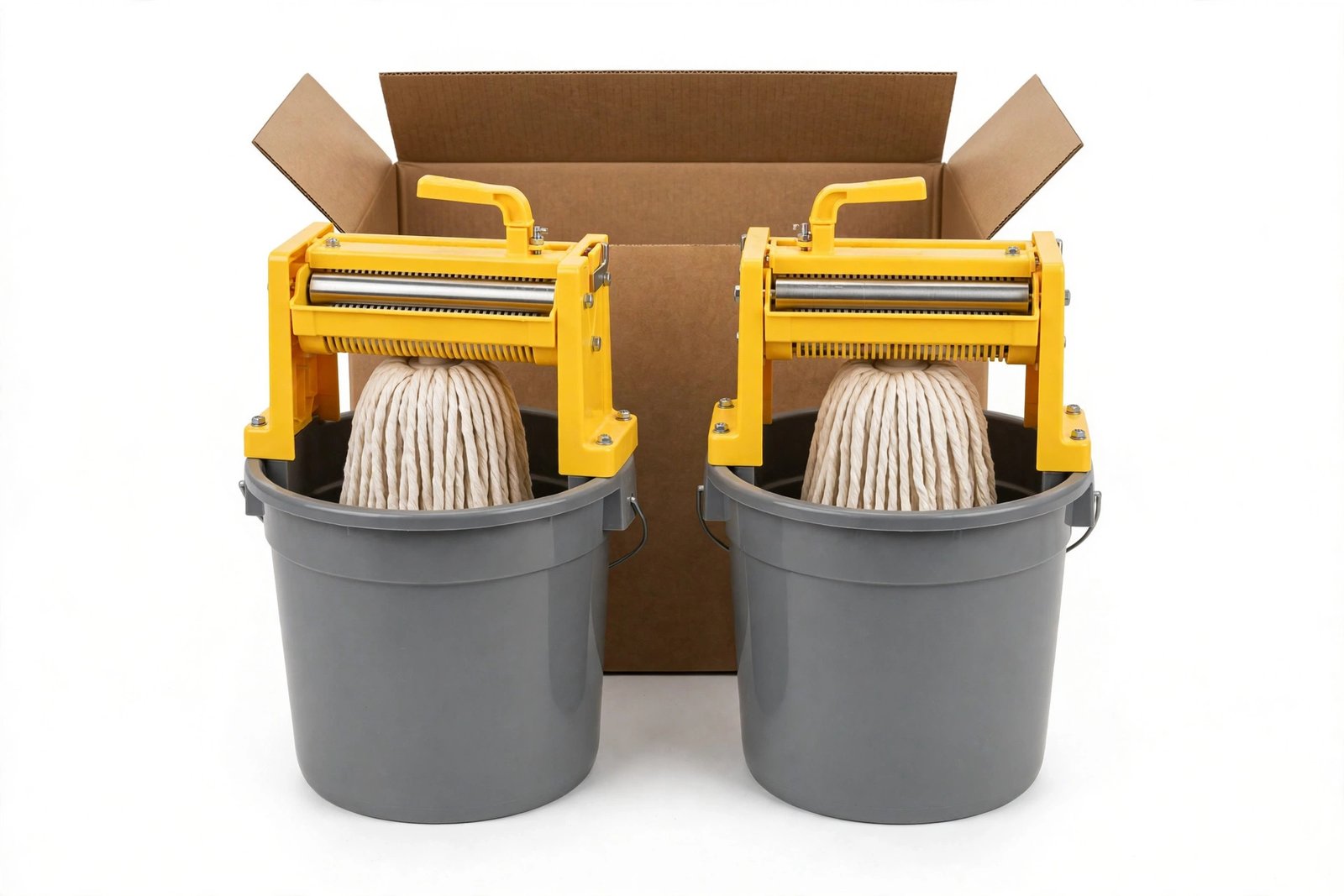Mop Head & Bucket Sets (2 Ct)