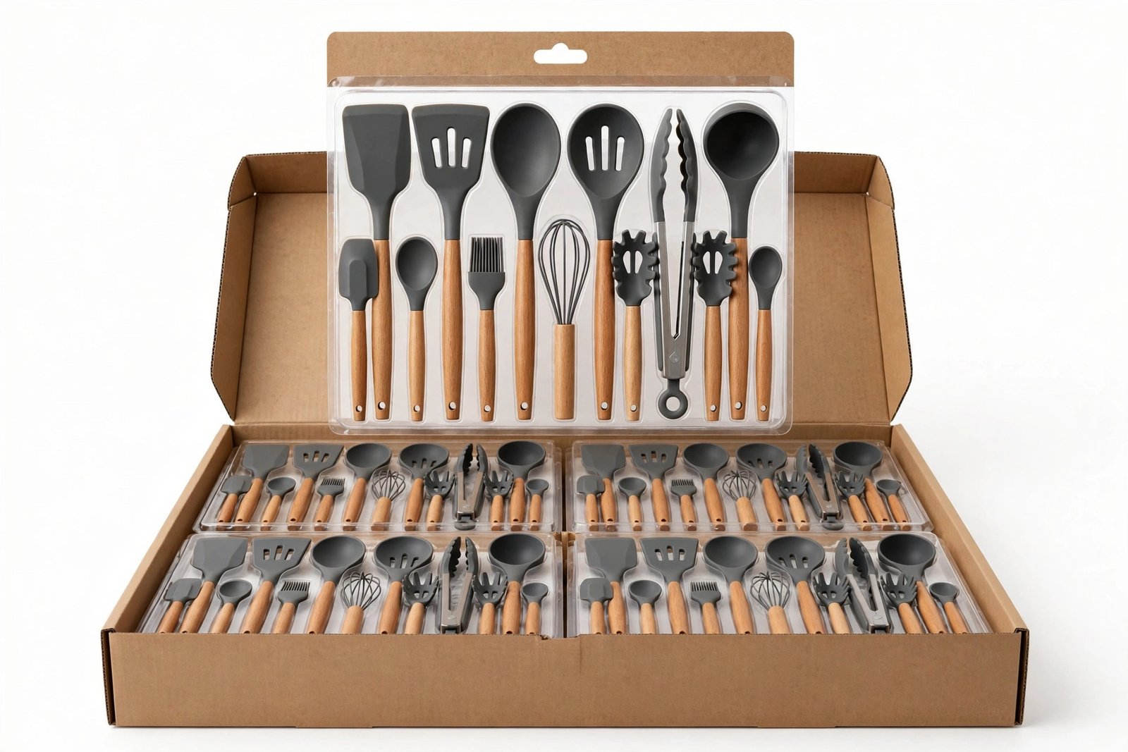 Silicone Kitchen Utensil Set (12-Piece)