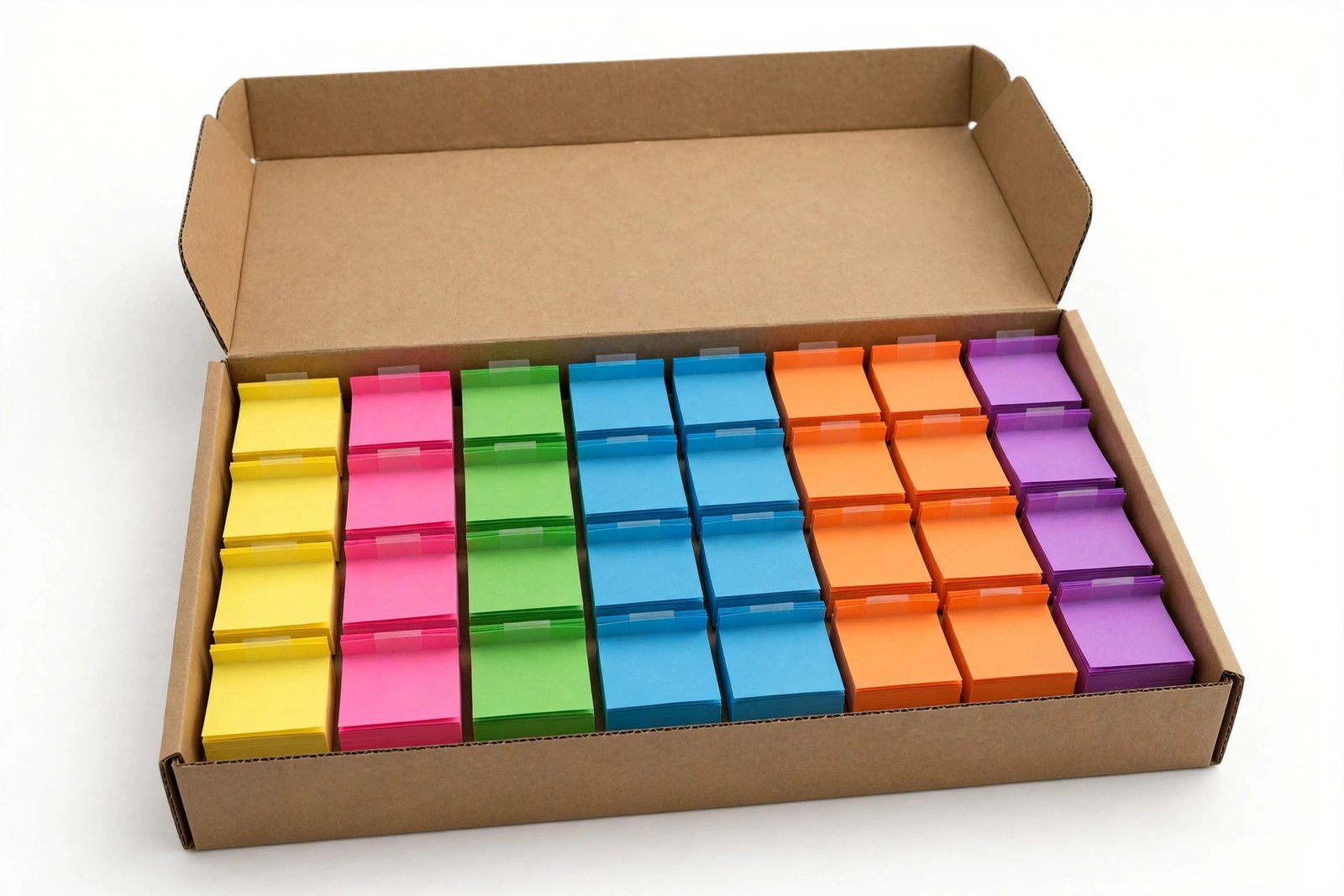 Sticky Notes Assorted Case (36 Pads)