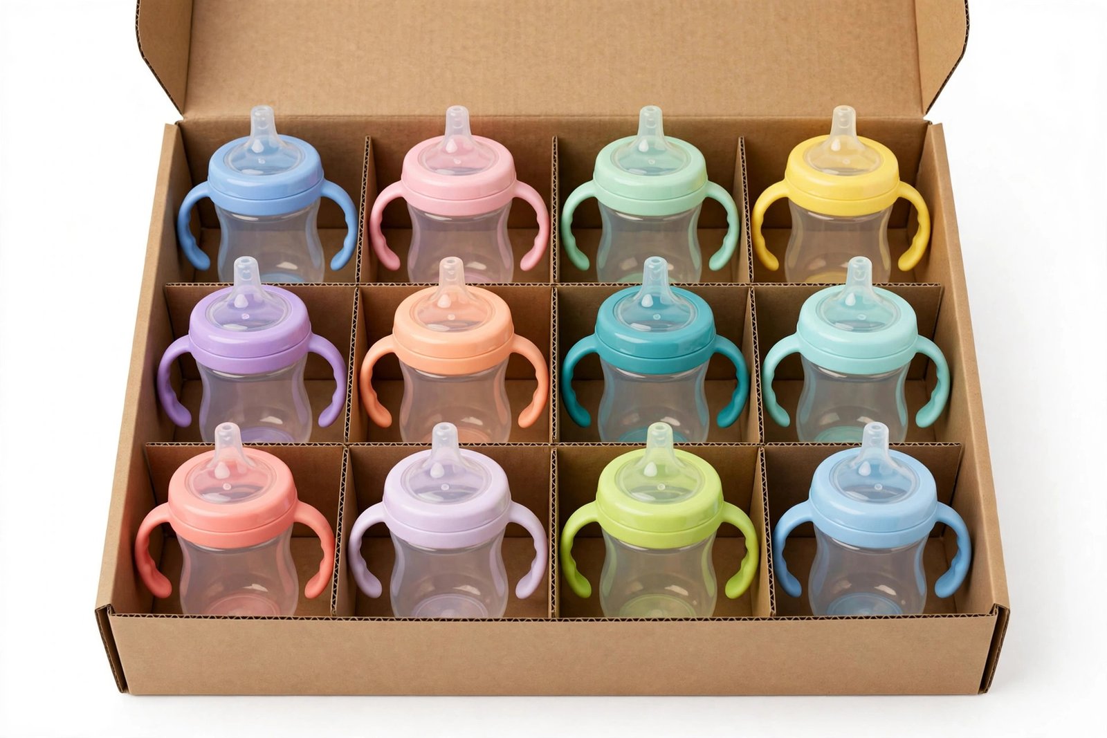 Toddler Sippy Cups (12-Pack)