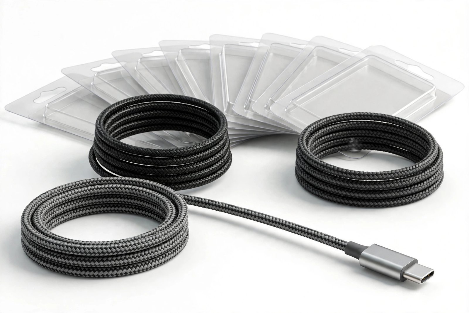 USB-C Fast-Charge Cables (6 Ft, 12-Pack)