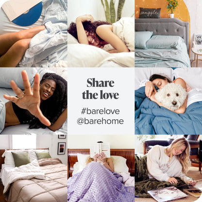 Bare Home Flannel Duvet Cover Set - Full/Queen - 100% Cotton, Velvety Soft Heavyweight Premium Flannel, Double Brushed