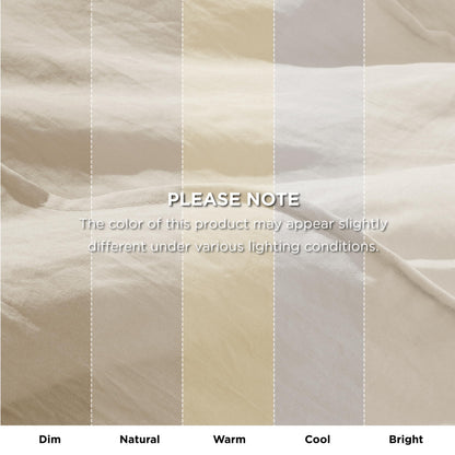 Bedsure Beige Queen Comforter Set - 4 Pieces Pinch Pleat Bed Set, Down Alternative Bedding Sets for All Season, 1 Comforter, 2 Pillowcases, 1 Decorative Pillow